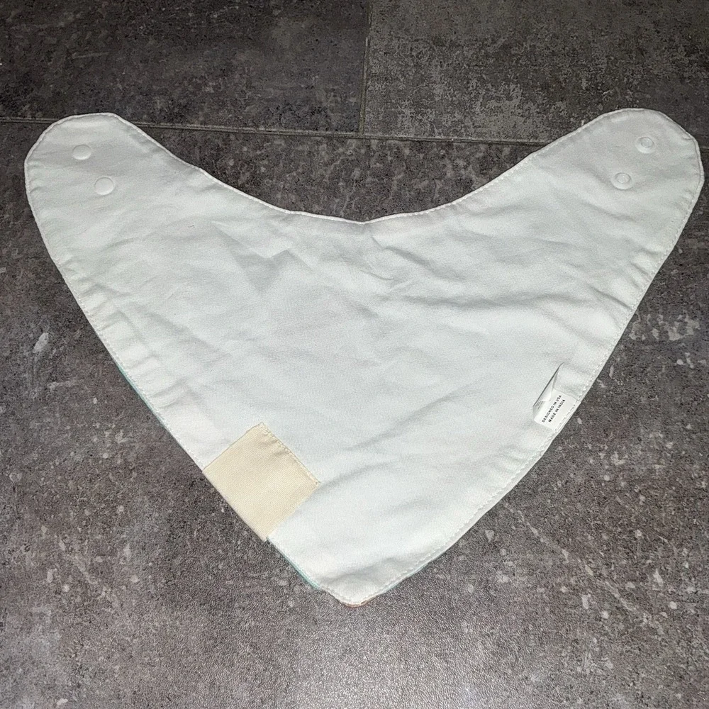 F‎ Is For Fawn By Doe A Deer Infant Toddler Drool Bib and Burp Bandana Neutral